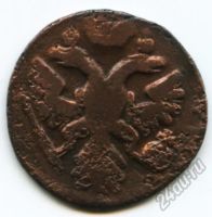Лот: 5902835. Фото: 2. Монета денга 1743 года. Монеты