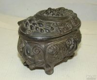 Лот: 12721595. Фото: 2. Шкатулка старинная (X527). Антиквариат