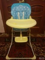 Лот: 10628698. Фото: 2. Стульчик для кормления Happy baby. Кормление и уход, гигиена