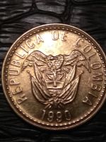 Лот: 20872740. Фото: 2. Колумбия 20 песо 1990. Монеты