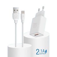 Лот: 22144187. Фото: 2. СЗУ WUW T-56 1*USB Type-C 2.1A... Аксессуары