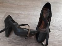 Лот: 12520655. Фото: 2. Удобный каблук Кожаные туфли женские... Женская обувь