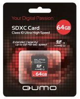 Лот: 5014740. Фото: 2. Высокоскоростная Qumo SDXC Class... Носители информации