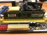 Лот: 16916857. Фото: 2. Материнская плата 775 процессор... Комплектующие