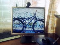 Лот: 1006222. Фото: 3. монитор acer al1716 в отличном... Компьютеры, оргтехника, канцтовары