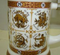 Лот: 11996782. Фото: 5. Кружка пивная Знаки Зодиака (Q726...