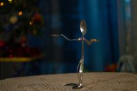 Лот: 4882173. Фото: 3. статуэтка-подсвечник "жанглёр... Ручная работа