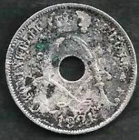 Лот: 10981396. Фото: 2. 25 центов, 1921, Бельгия. Монеты