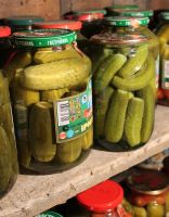 Лот: 3551637. Фото: 2. Огурцы, огурчики соленые. Банка... Продукты