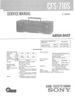 Лот: 7618464. Фото: 6. Sony CFS-710S двухкассетная магнитола...