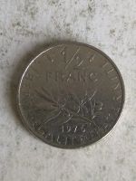 Лот: 16494158. Фото: 2. Франция ½ франка, 1976 г. Монеты