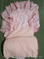 Лот: 20632953. Фото: 2. Конверт на выписку розовый. Одежда и аксессуары