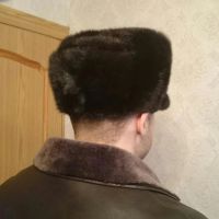 Лот: 8187289. Фото: 2. Шапка норковая мужская 60 размер. Мужская одежда