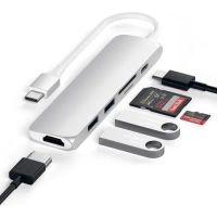 Лот: 25602810. Фото: 6. USB-хаб Satechi Slim Multiport...