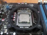 Лот: 3480385. Фото: 2. Материнская плата Asus P7P55 LX... Комплектующие