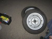 Лот: 915091. Фото: 2. Колеса Bridgestone на дисках 165... Шины, Диски