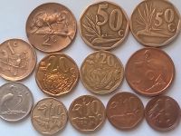 Лот: 21378780. Фото: 3. Набор монет ЮАР, 12 шт., разные... Коллекционирование, моделизм