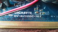 Лот: 12234711. Фото: 3. GTS 250 Gigabyte. Компьютеры, оргтехника, канцтовары