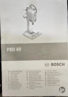 Лот: 21723199. Фото: 3. Сверлильный станок BOSCH PBD 40... Строительство и ремонт