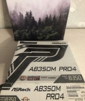Лот: 19201806. Фото: 3. Материнская плата AM4 Asrock AB350M... Компьютеры, оргтехника, канцтовары