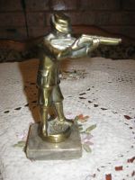 Лот: 11849402. Фото: 3. Антикварная статуэтка Охотник... Коллекционирование, моделизм