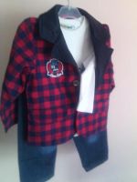 Лот: 5104985. Фото: 4. "Тройка" на мальчика: пиджак+футболка... Красноярск