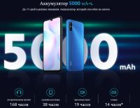 Лот: 16388941. Фото: 2. Новые Xiaomi Redmi 9A 2/32GB Sky... Смартфоны, связь, навигация