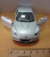 Лот: 2048307. Фото: 3. Машина Mazda RX-8 серая металлическая... Коллекционирование, моделизм