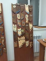 Лот: 25352097. Фото: 2. Ключница деревянная ручной работы. Предметы интерьера