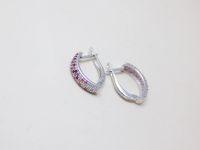 Лот: 14231690. Фото: 2. СЕРЕБРЯНЫЕ СЕРЬГИ 3,05 ГРАММ. Ювелирные изделия, бижутерия, часы