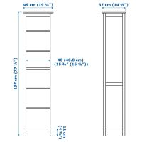Лот: 20547098. Фото: 5. Стеллаж IKEA хемнэс hemnes (белый...
