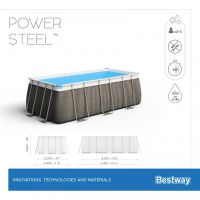 Лот: 19090127. Фото: 10. Бассейн каркасный Bestway Power...
