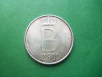 Лот: 19464269. Фото: 2. Бельгия 250 франков 1976 г. 25... Монеты
