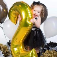 Лот: 14535945. Фото: 4. Набор шаров 1 цифра 105 см + 6...