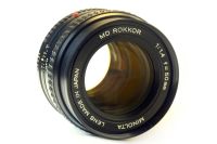 Лот: 11229938. Фото: 5. Minolta МD Rokkor 50mm f1.4 для...