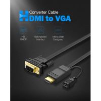 Лот: 21574378. Фото: 6. Кабель UGREEN HDMI to VGA Converter...