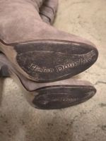 Лот: 19942258. Фото: 2. Сапоги замшевые на шпильке, натуралка... Женская обувь
