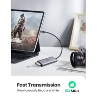 Лот: 21506908. Фото: 3. USB-хаб UGREEN USB-C Multifunction... Компьютеры, оргтехника, канцтовары