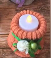 Лот: 12707308. Фото: 3. Подсвечник с чайной свечой. Красноярск