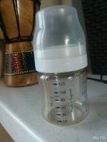 Лот: 10248691. Фото: 2. Бутылочка Avent 125ml+держатель... Кормление и уход, гигиена