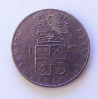 Лот: 21145123. Фото: 2. Швеция 1 крона 1971. Монеты
