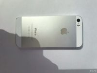 Лот: 13631306. Фото: 2. iphone 5s сильвер. Смартфоны, связь, навигация