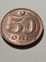 Лот: 9690413. Фото: 2. 50 эре 1990 год. Дания. Корона... Монеты