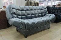 Лот: 14796467. Фото: 5. «Люкс» диван клик-кляк серебристый