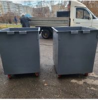 Лот: 25403761. Фото: 3. Бак ТБО с полиуретановыми колесами. Красноярск