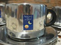 Лот: 16670793. Фото: 3. Комплект термочашка блюдце Night... Домашний быт