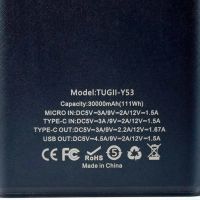 Лот: 25795154. Фото: 7. POWER BANK WUW TUGII-Y53 30000mAh...