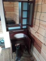 Лот: 15960649. Фото: 4. Зеркало с тумбой в ванную комнату...