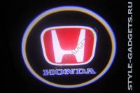 Лот: 5998449. Фото: 2. Подсветка в дверь автомобиля HONDA... Оснащение, оборудование, аксессуары