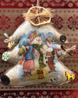 Лот: 12842801. Фото: 2. Новогодний подарок ёлочная игрушка. Новый год!